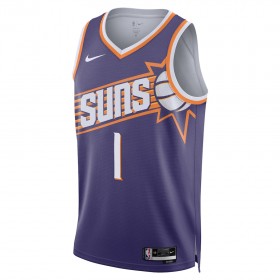 Maillot Basket Homme Phoenix Suns Devin Booker 2023-24 Nike Icon Edition Violet Swingman